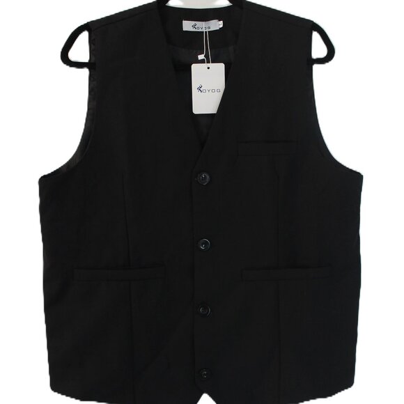 Aoyog Men's Tuxedo Vest (Adjustable) - Picture 1 of 3